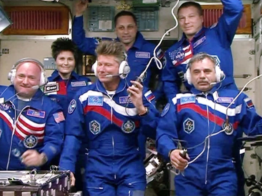 One-Year Crew Begins Epic Trip on International Space Station